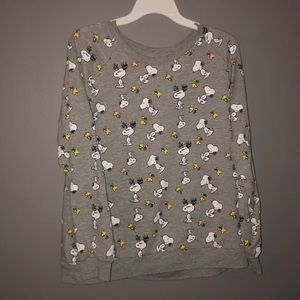 snoopy crew neck!